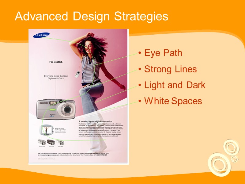 Advanced Design Strategies  Eye Path  Strong Lines  Light and Dark 